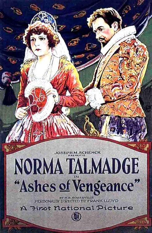 the movie poster: Ashes of Vengeance (1923) ver2