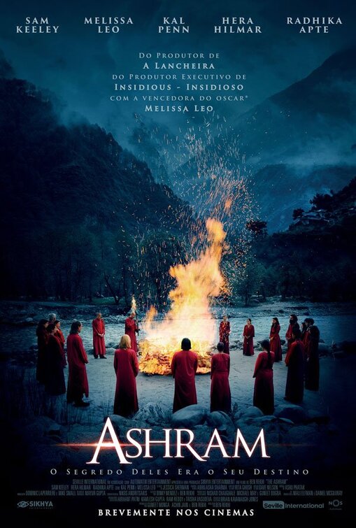 1000 piece jigsaw puzzle for the movie poster: The Ashram (2018) ver2