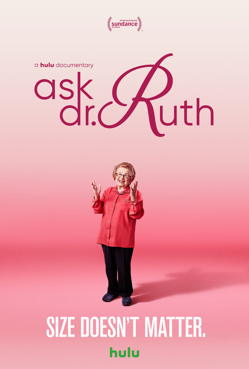 1000 piece jigsaw puzzle for the movie poster: Ask Dr. Ruth (2019)