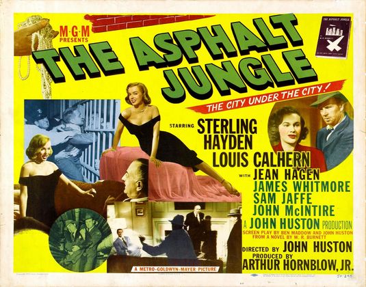 the movie poster: The Asphalt Jungle (1950) ver4