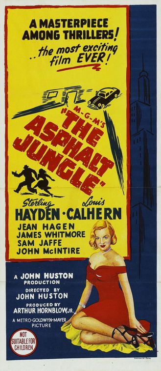the movie poster: The Asphalt Jungle (1950) ver5