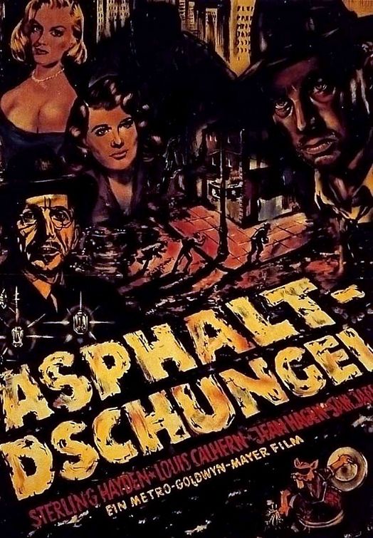 the movie poster: The Asphalt Jungle (1950) ver6