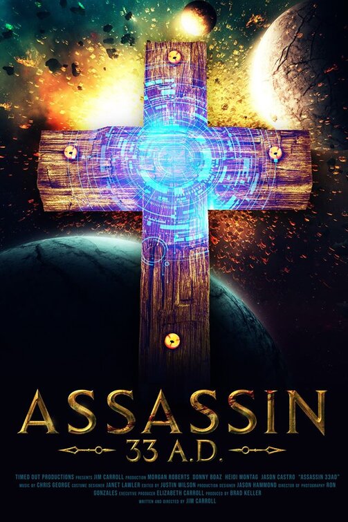 1000 piece jigsaw puzzle for the movie poster: Assassin 33 A.D. (2020)