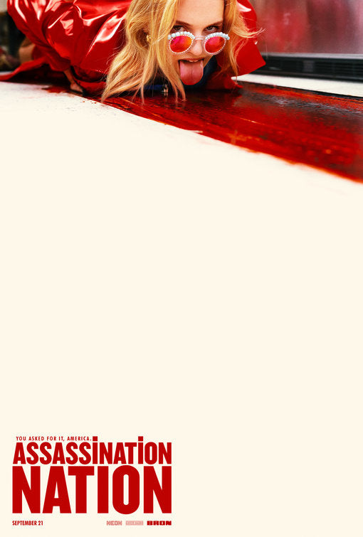 1000 piece jigsaw puzzle for the movie poster: Assassination Nation (2018)