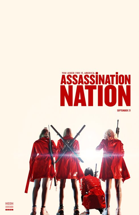 1000 piece jigsaw puzzle for the movie poster: Assassination Nation (2018) ver2
