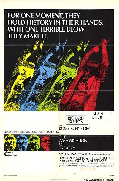 the movie poster: The Assassination of Trotsky (1972) ver2