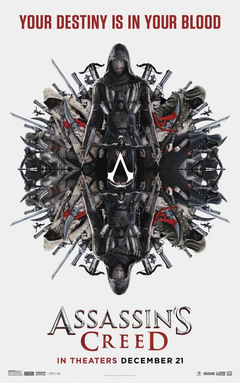 1000 piece jigsaw puzzle for the movie poster: Assassin's Creed (2016) ver5