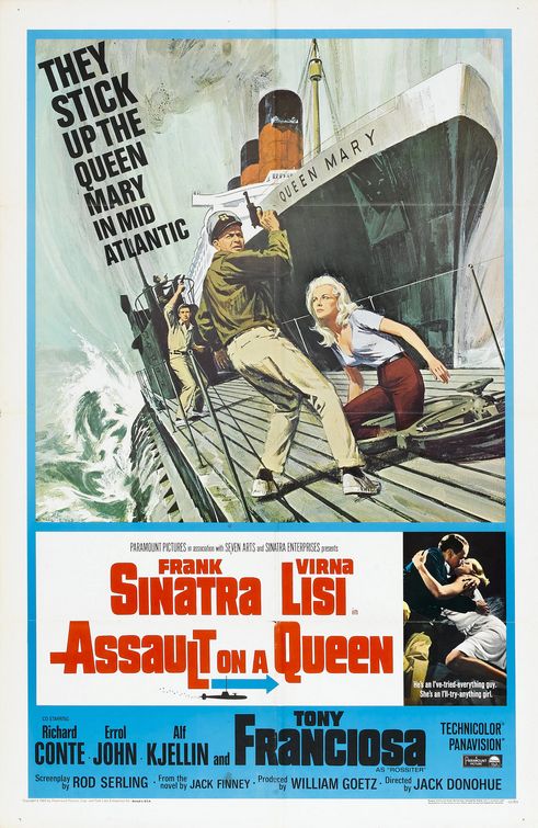 the movie poster: Assault on a Queen (1966)