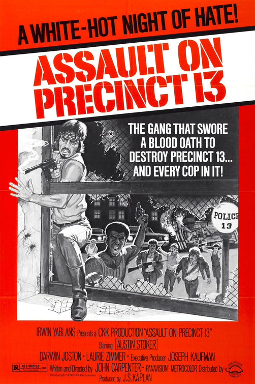 the movie poster: Assault on Precinct 13 (1976)