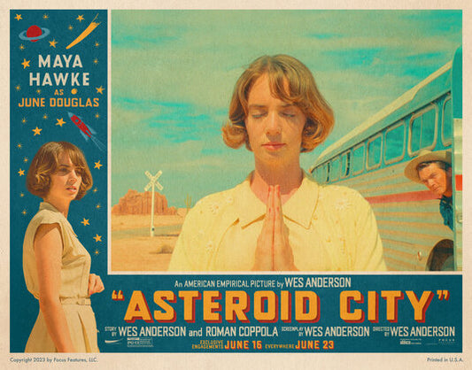 1000 piece jigsaw puzzle for the movie poster: Asteroid City (2023) ver15