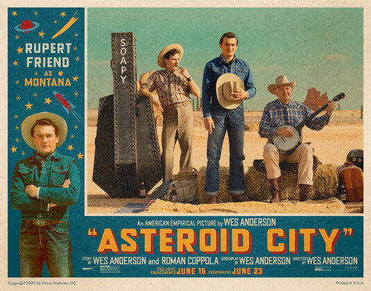 1000 piece jigsaw puzzle for the movie poster: Asteroid City (2023) ver16