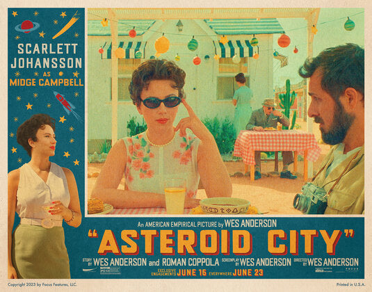 1000 piece jigsaw puzzle for the movie poster: Asteroid City (2023) ver17