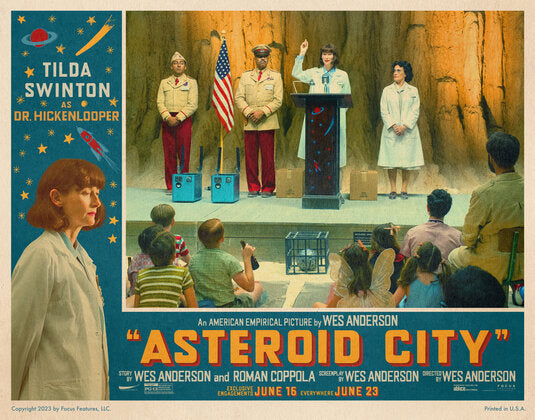 1000 piece jigsaw puzzle for the movie poster: Asteroid City (2023) ver19
