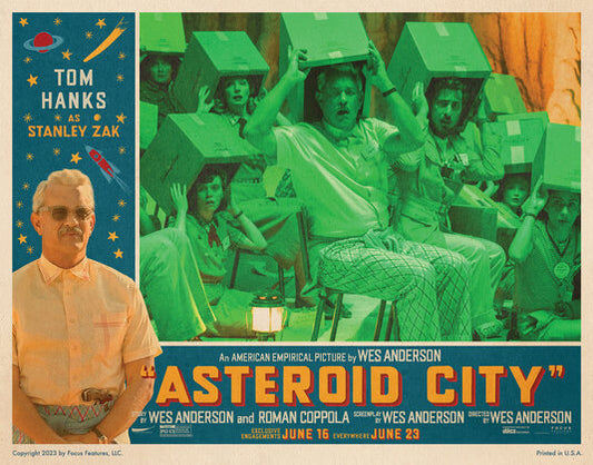 1000 piece jigsaw puzzle for the movie poster: Asteroid City (2023) ver20