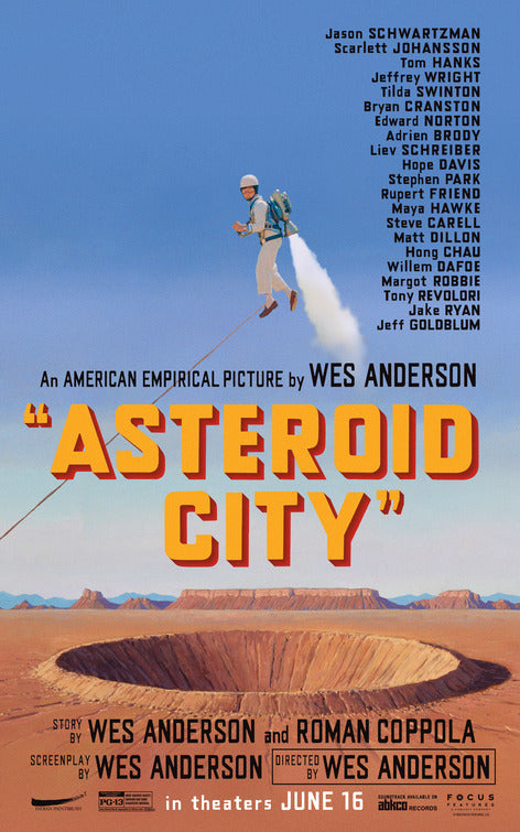 1000 piece jigsaw puzzle for the movie poster: Asteroid City (2023) ver6
