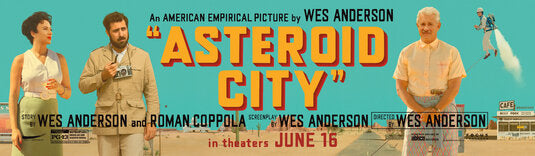 1000 piece jigsaw puzzle for the movie poster: Asteroid City (2023) ver7