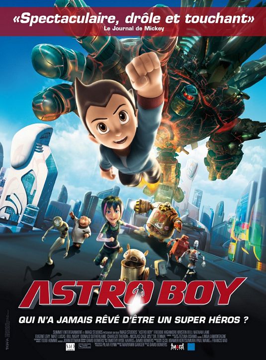 1000 piece jigsaw puzzle for the movie poster: Astro Boy (2009) ver10