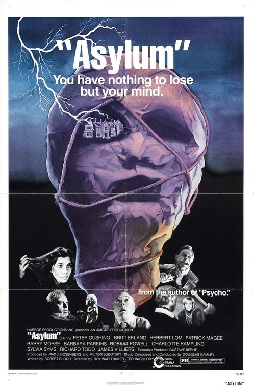 the movie poster: Asylum (1972)