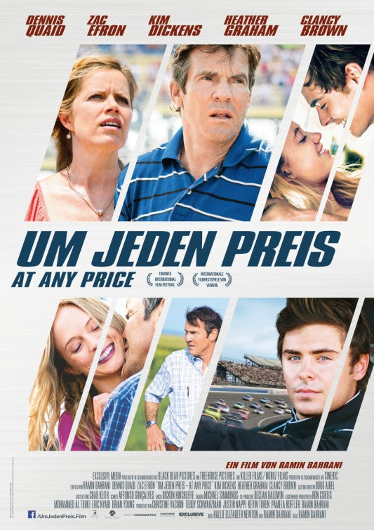 1000 piece jigsaw puzzle for the movie poster: At Any Price (2013) ver2