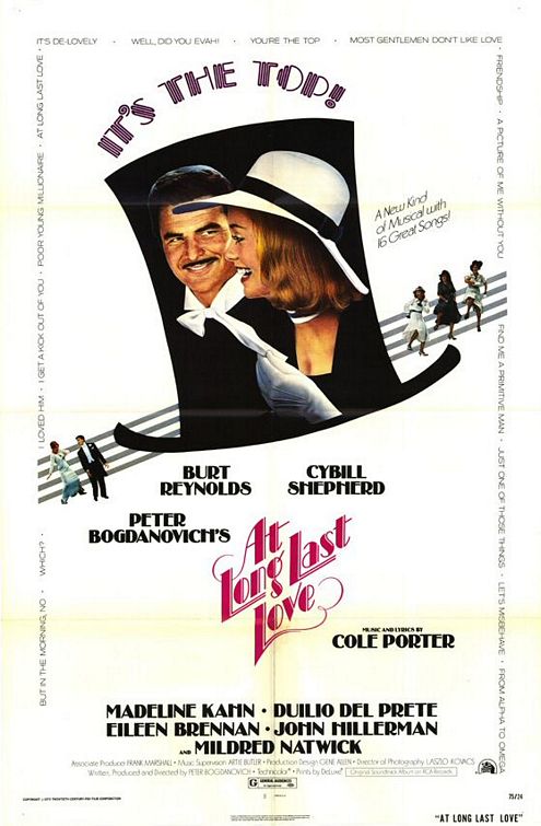 the movie poster: At Long Last Love (1975)