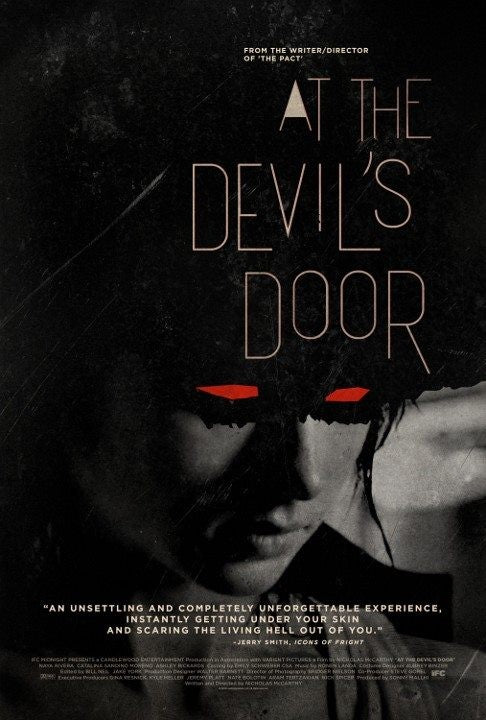 1000 piece jigsaw puzzle for the movie poster: At the Devil's Door (2014) ver2