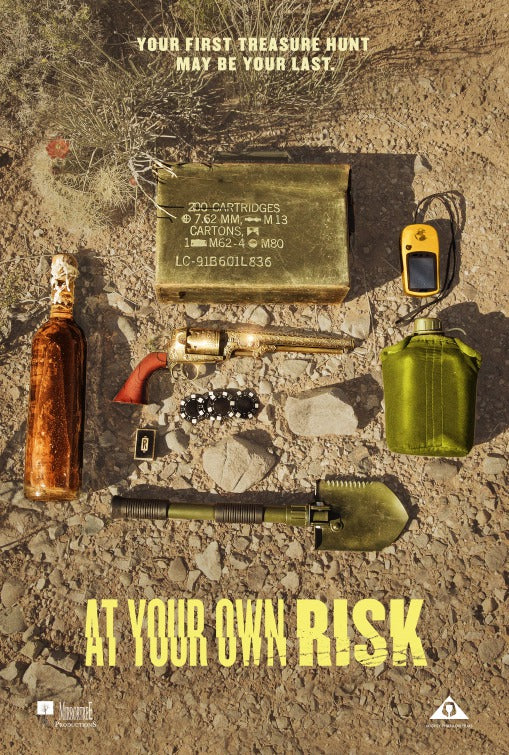 1000 piece jigsaw puzzle for the movie poster: At Your Own Risk (2018)