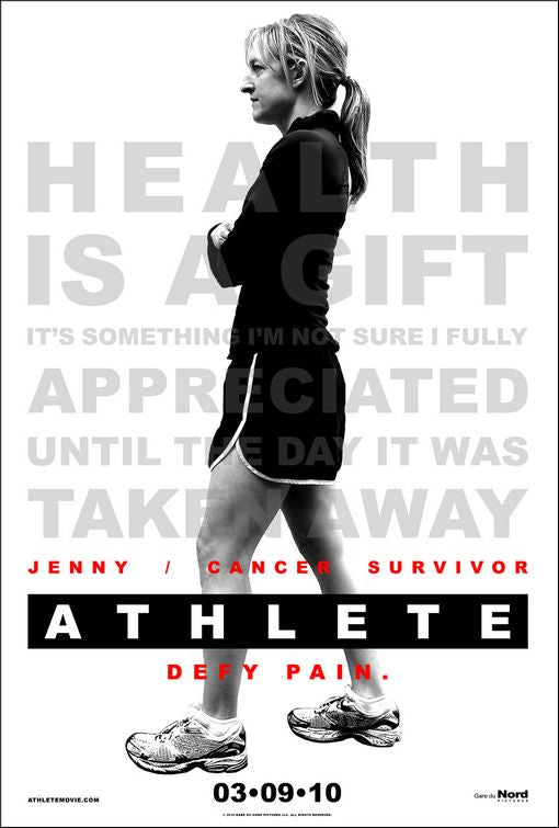 1000 piece jigsaw puzzle for the movie poster: Athlete (2010) ver7