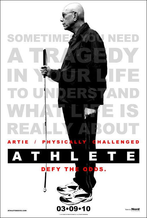 1000 piece jigsaw puzzle for the movie poster: Athlete (2010) ver8