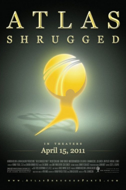 1000 piece jigsaw puzzle for the movie poster: Atlas Shrugged: Part I (2011)
