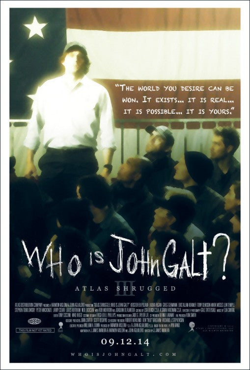 1000 piece jigsaw puzzle for the movie poster: Atlas Shrugged: Part III (2014) ver2