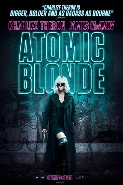 1000 piece jigsaw puzzle for the movie poster: Atomic Blonde (2017) ver4