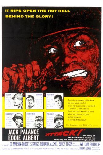 the movie poster: Attack! (1956)