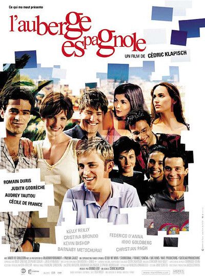 the movie poster: L'auberge Espagnole (2003) ver2