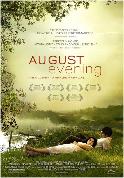 the movie poster: August Evening (2008)