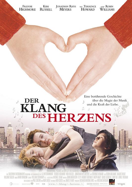 the movie poster: August Rush (2007) ver2