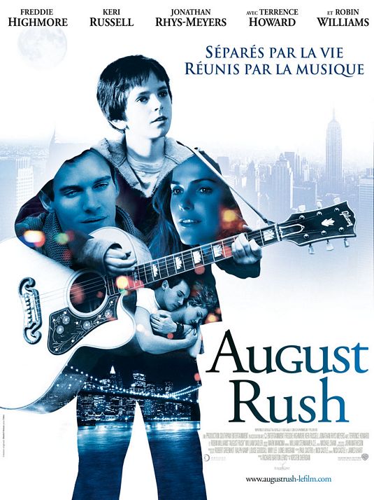 the movie poster: August Rush (2007) ver8