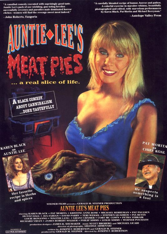 the movie poster: Auntie Lee's Meat Pies (1993)