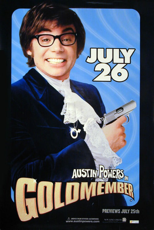 1000 piece jigsaw puzzle for the movie poster: Austin Powers in Goldmember (2002) ver3