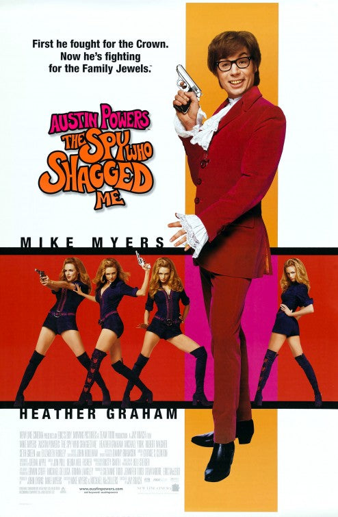 the movie poster: Austin Powers: The Spy Who Shagged Me (1999) ver3