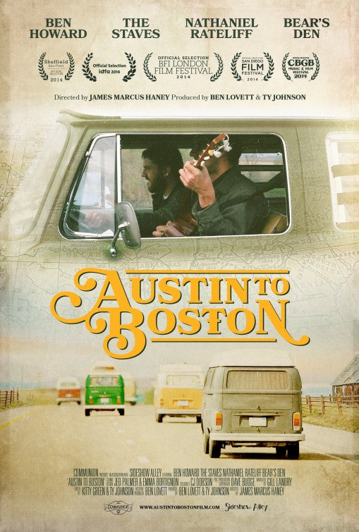 1000 piece jigsaw puzzle for the movie poster: Austin to Boston (2014)