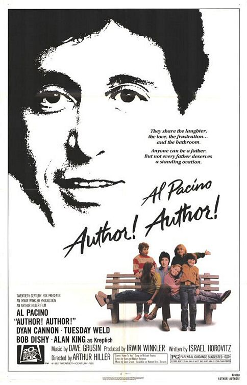 the movie poster: Author! Author! (1982)