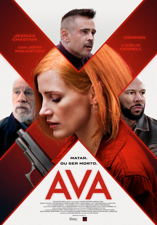 1000 piece jigsaw puzzle for the movie poster: Ava (2020) ver2