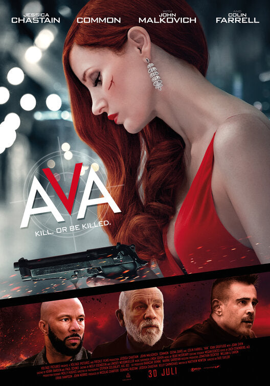 1000 piece jigsaw puzzle for the movie poster: Ava (2020) ver3