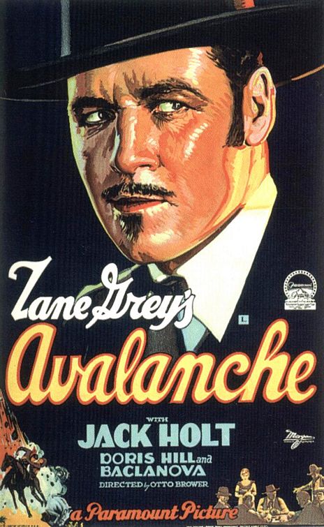 the movie poster: Avalanche (1928)