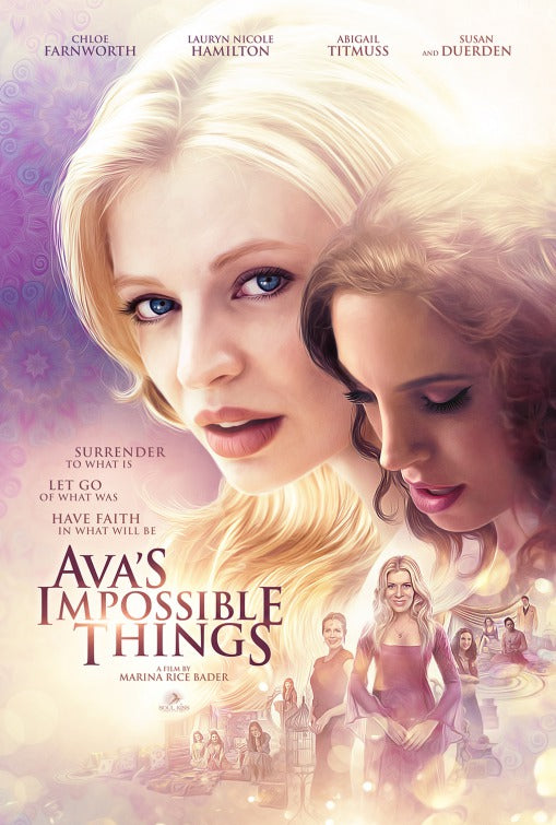 1000 piece jigsaw puzzle for the movie poster: Ava's Impossible Things (2016)
