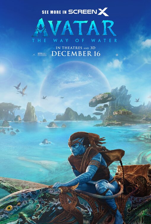 1000 piece jigsaw puzzle for the movie poster: Avatar: The Way of Water (2022) ver19