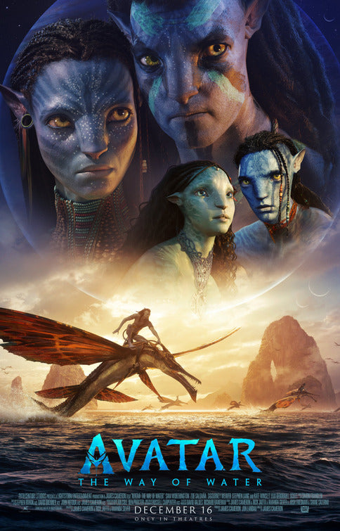 1000 piece jigsaw puzzle for the movie poster: Avatar: The Way of Water (2022) ver2