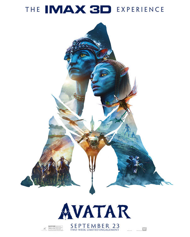1000 piece jigsaw puzzle for the movie poster: Avatar (2009) ver10