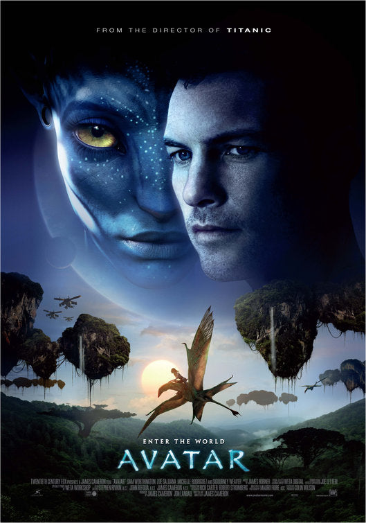 1000 piece jigsaw puzzle for the movie poster: Avatar (2009) ver4