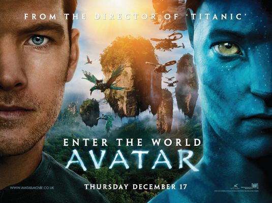 1000 piece jigsaw puzzle for the movie poster: Avatar (2009) ver6